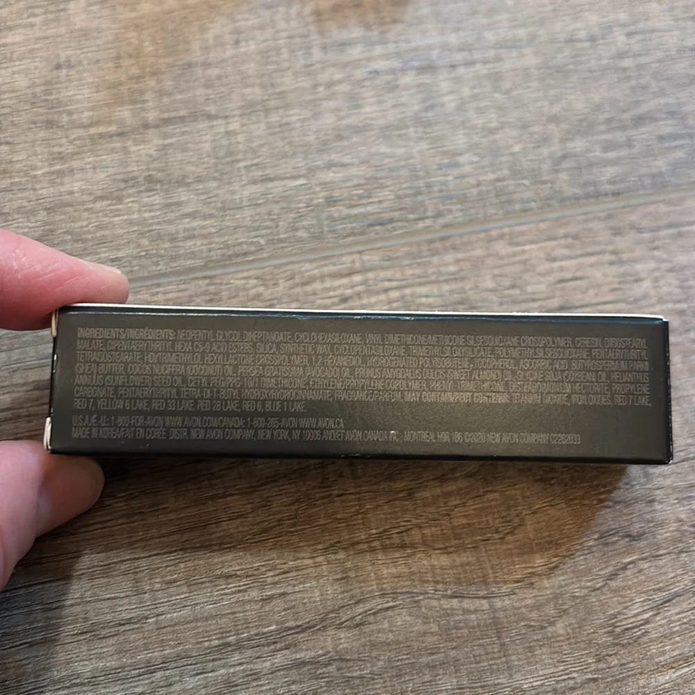New in box Avon‎ Cashmere Lipcream fmg Matte Dark Cherry